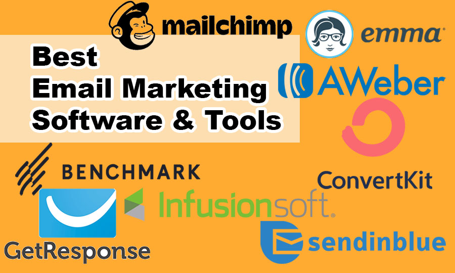 Some Top Email Automation Software Brand Name with Logo