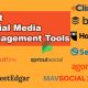 Most Popular Social Media Management Software Brand with Logo